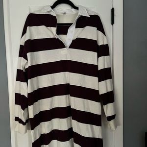 Old Navy Striped Polo Dress